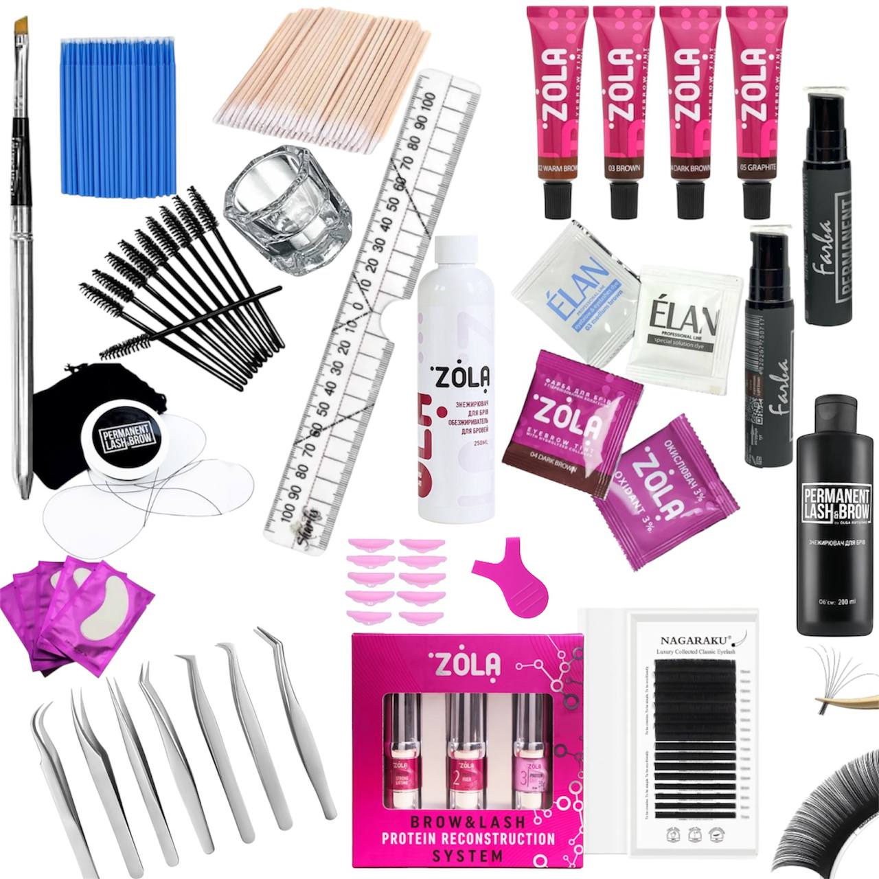 Брови та вії